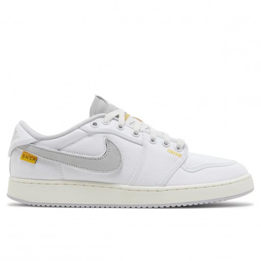 Кеды Union LA X Air Jordan 1 KO Low White Neutral Grey