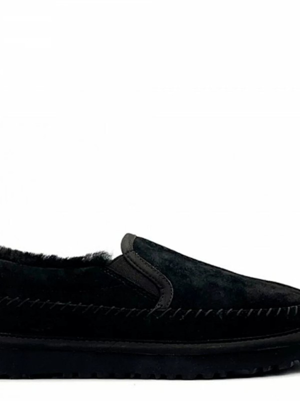 Лоферы UGG Stitch Slip On Black