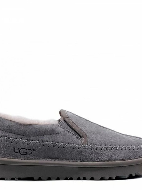 Лоферы UGG Stitch Slip On Grey