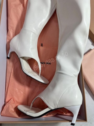 Высокие босоножки MIU MIU