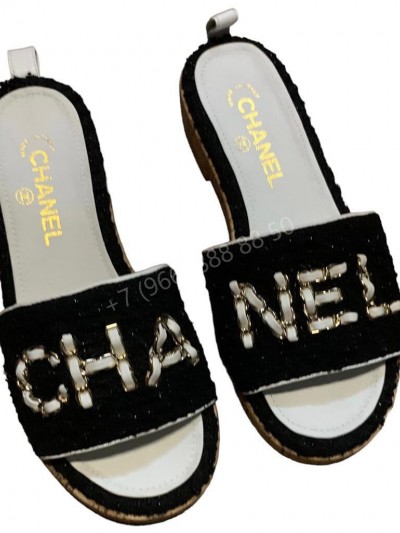 Шлепанцы CHANEL