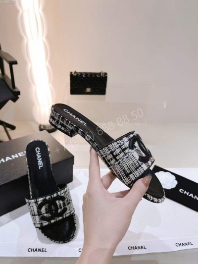 Шлепанцы CHANEL