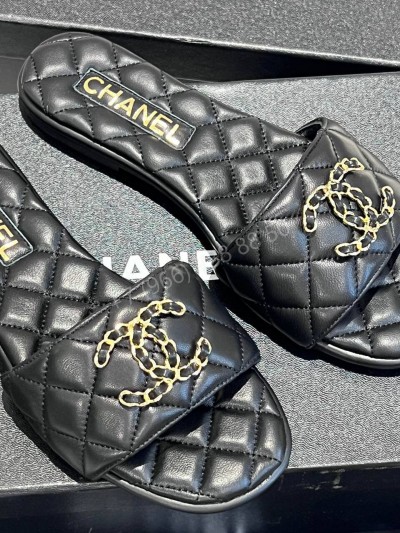 Шлепанцы CHANEL