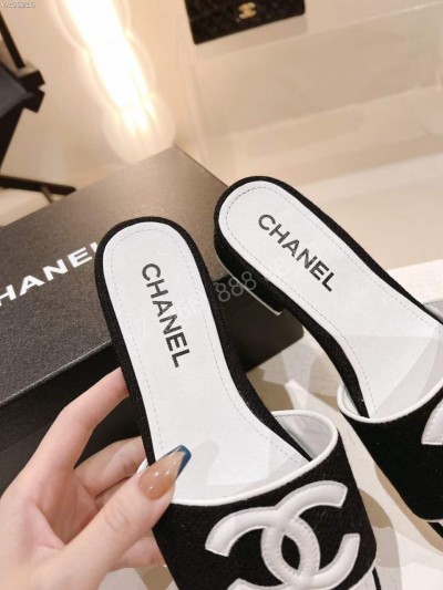 Шлепанцы CHANEL