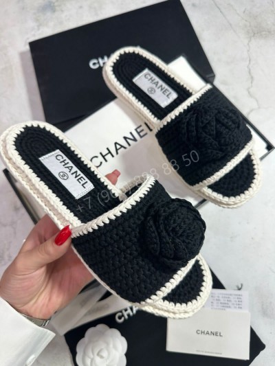 Шлепанцы CHANEL