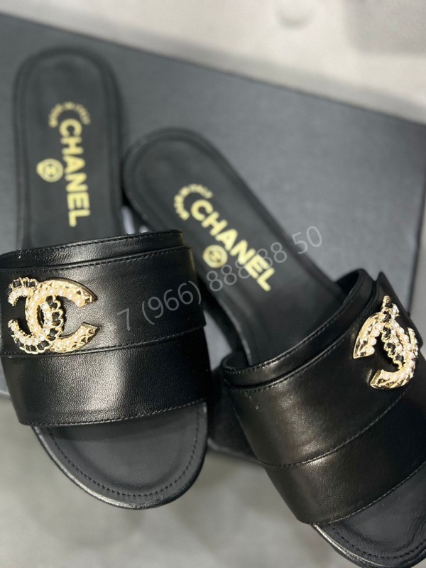 Шлепанцы CHANEL