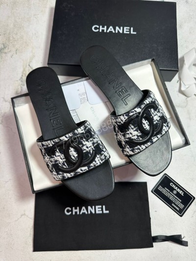 Шлепанцы CHANEL