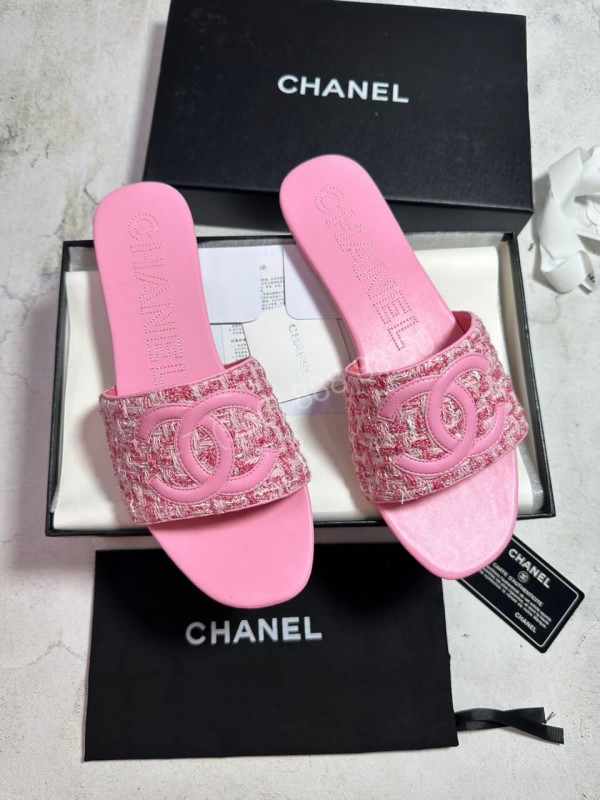 Шлепанцы CHANEL