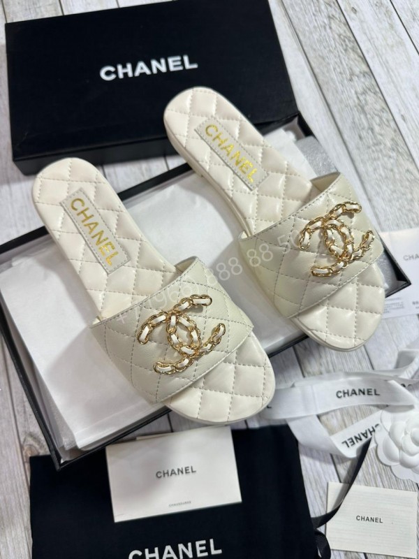 Шлепанцы CHANEL