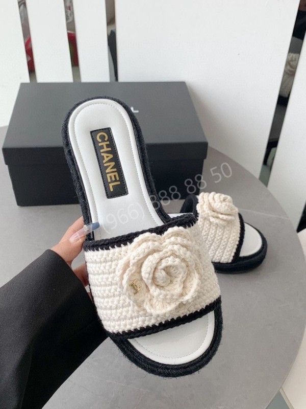 Шлепанцы CHANEL