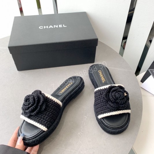 Шлепанцы CHANEL