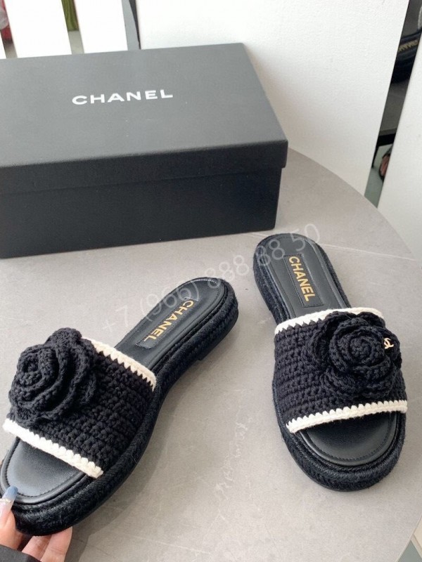 Шлепанцы CHANEL