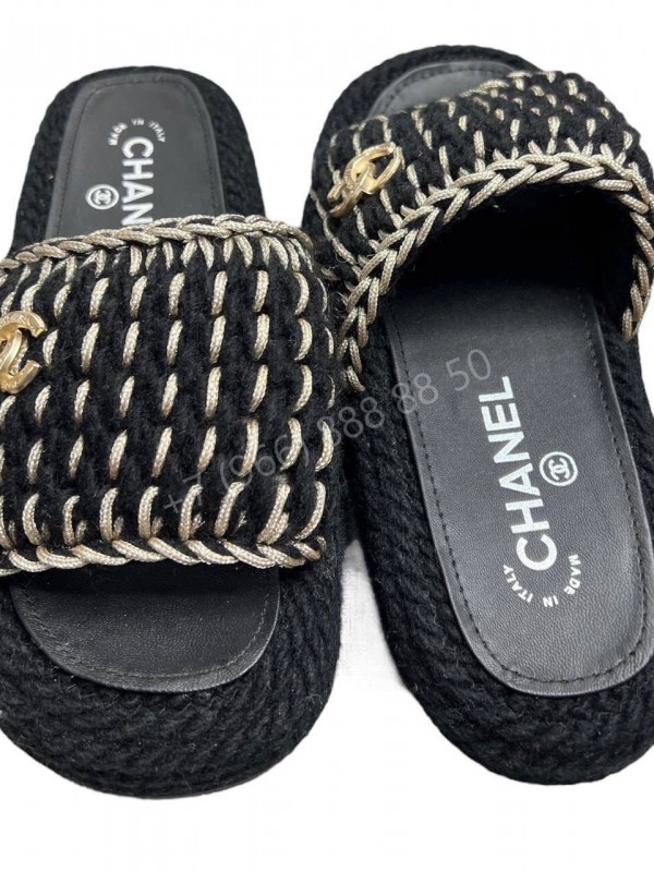 Шлепанцы CHANEL