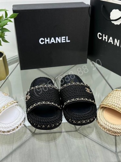 Шлепанцы CHANEL