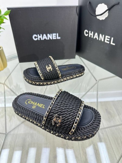 Шлепанцы CHANEL