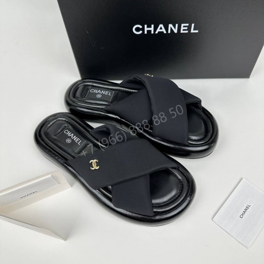 Шлепанцы CHANEL