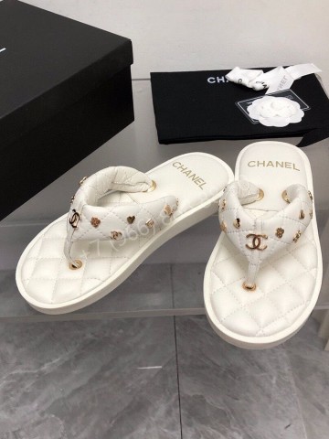 Шлепанцы CHANEL