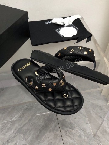 Шлепанцы CHANEL