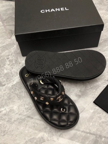 Шлепанцы CHANEL