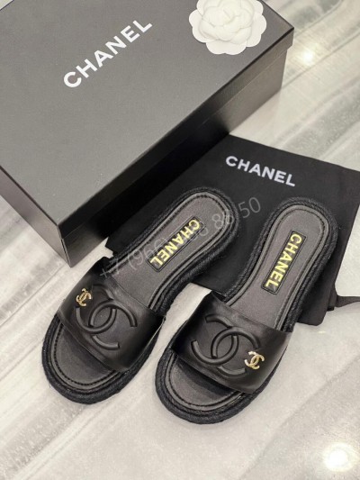 Шлепанцы CHANEL