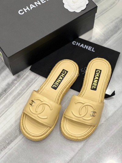 Шлепанцы CHANEL