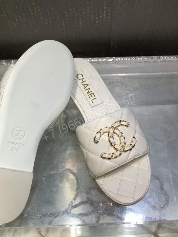 Шлепанцы CHANEL