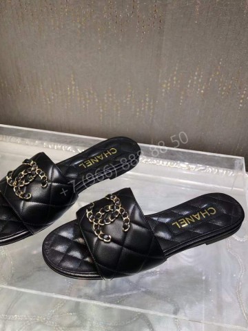 Шлепанцы CHANEL