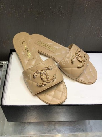 Шлепанцы CHANEL