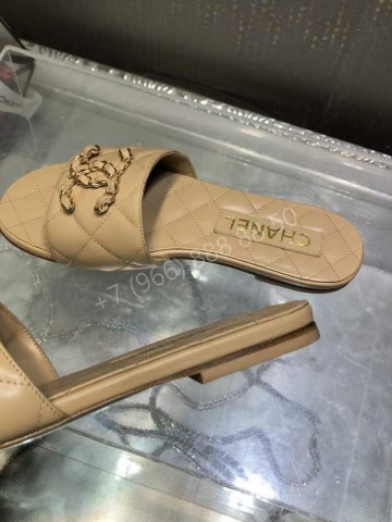 Шлепанцы CHANEL