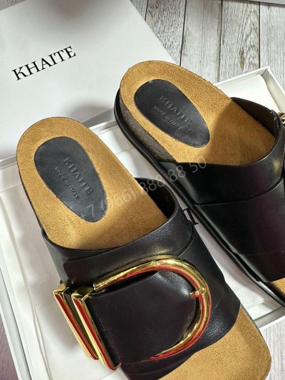 Шлепанцы Khaite