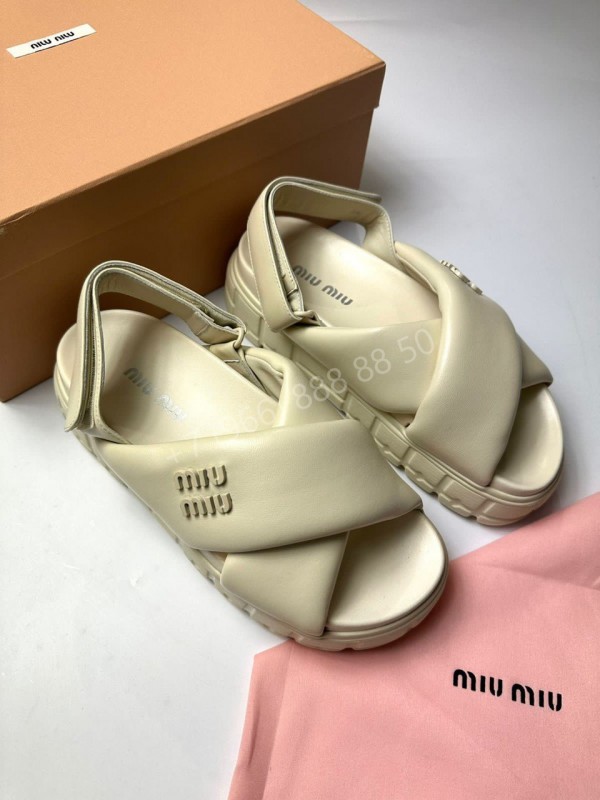 Сандалии MIU MIU