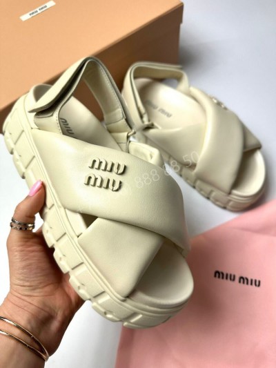 Сандалии MIU MIU