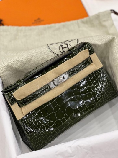 Сумка Hermes из кожи крокодила