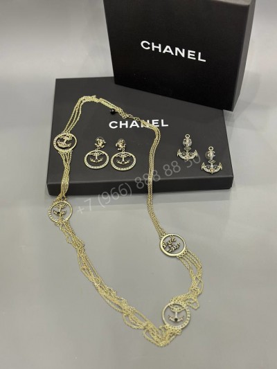 Серьги CHANEL