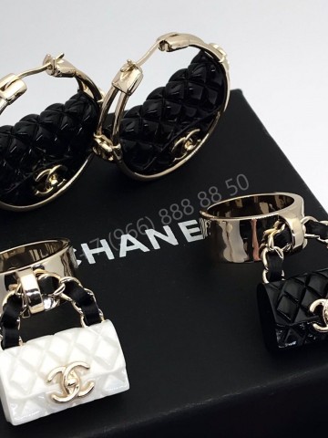 Серьги CHANEL