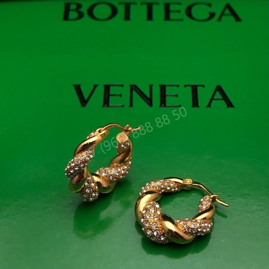 Серьги Bottega Veneta