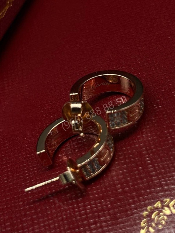 Серьги Cartier