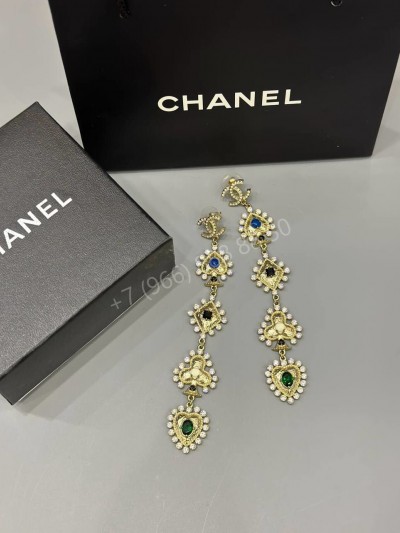 Серьги CHANEL