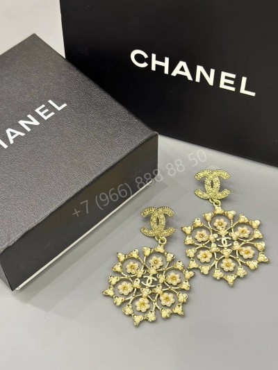 Серьги CHANEL