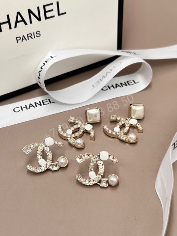 Серьги CHANEL