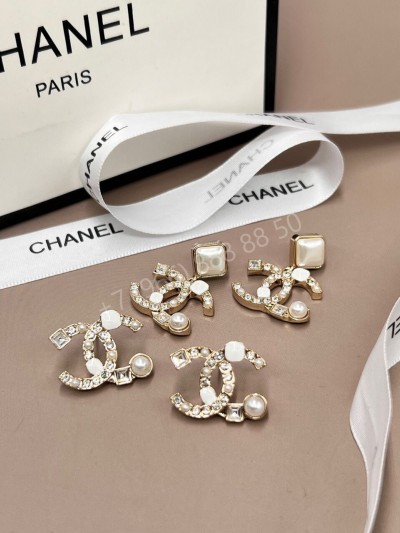 Серьги CHANEL