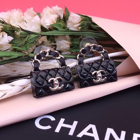 Серьги CHANEL