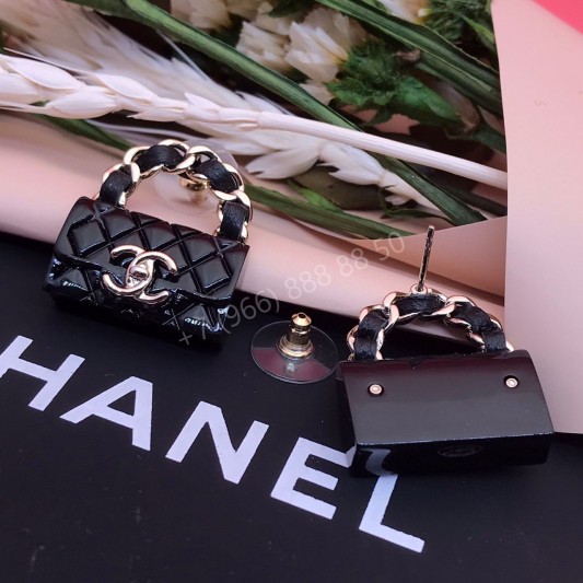 Серьги CHANEL