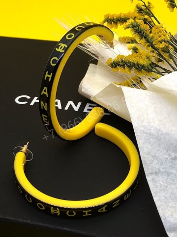Серьги CHANEL