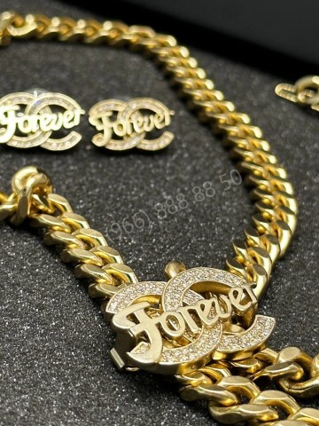 Серьги CHANEL