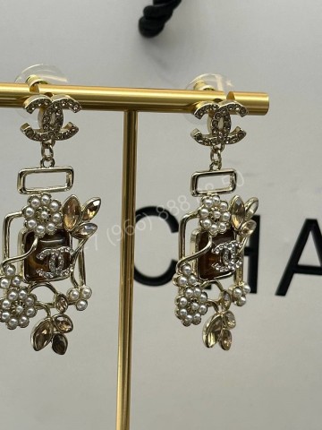 Серьги CHANEL