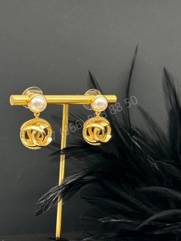 Серьги CHANEL