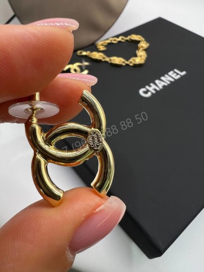 Серьги CHANEL