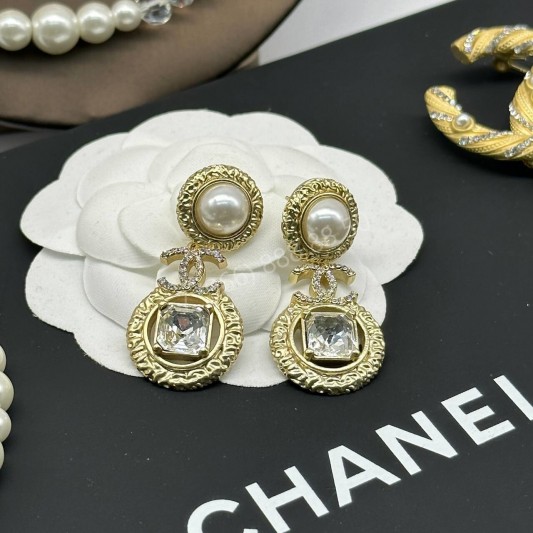 Серьги CHANEL