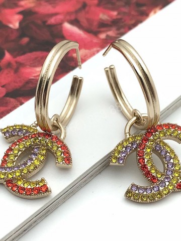 Серьги CHANEL